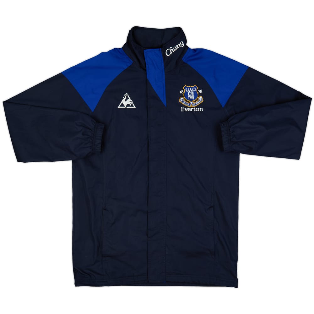 2010-11 Everton Le Coq Sportif Hooded Rain Jacket - 8/10 - (M)