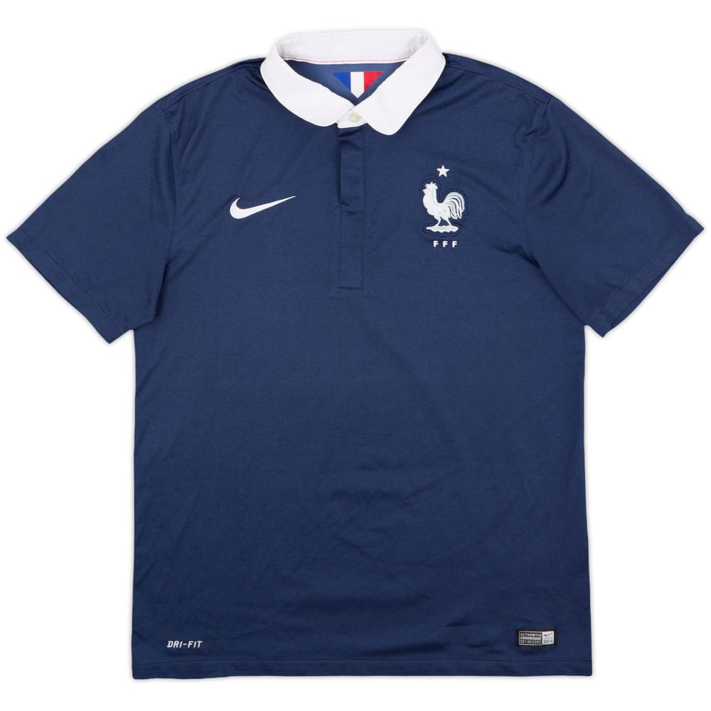 2014-15 France Home Shirt - 9/10 - (M)