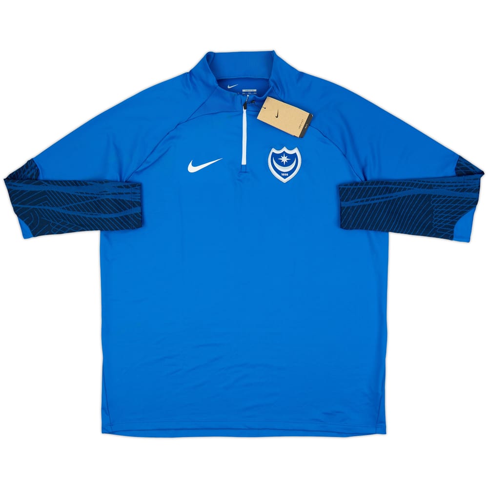 2023-24 Portsmouth Nike 1/4 Zip Training Top (XXL)