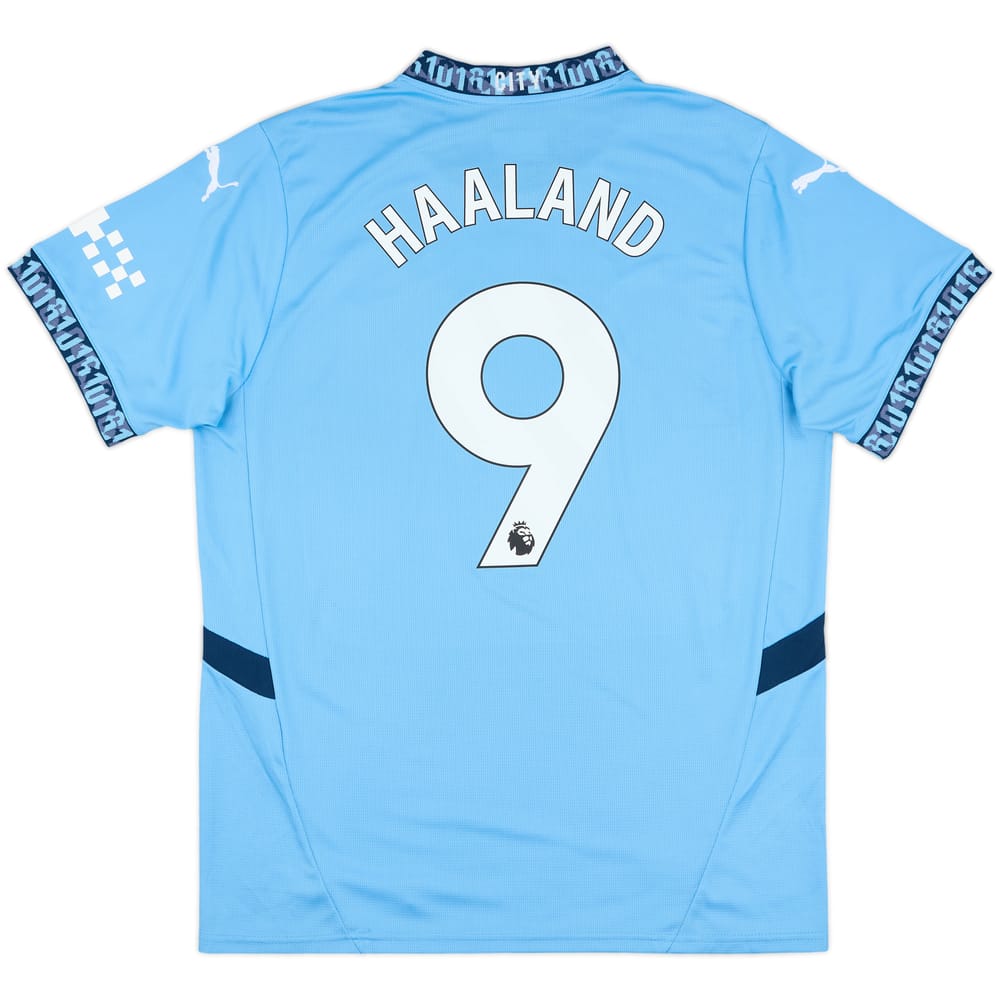 2024-25 Manchester City Home Shirt Haaland #9 - 10/10 - (XXL)