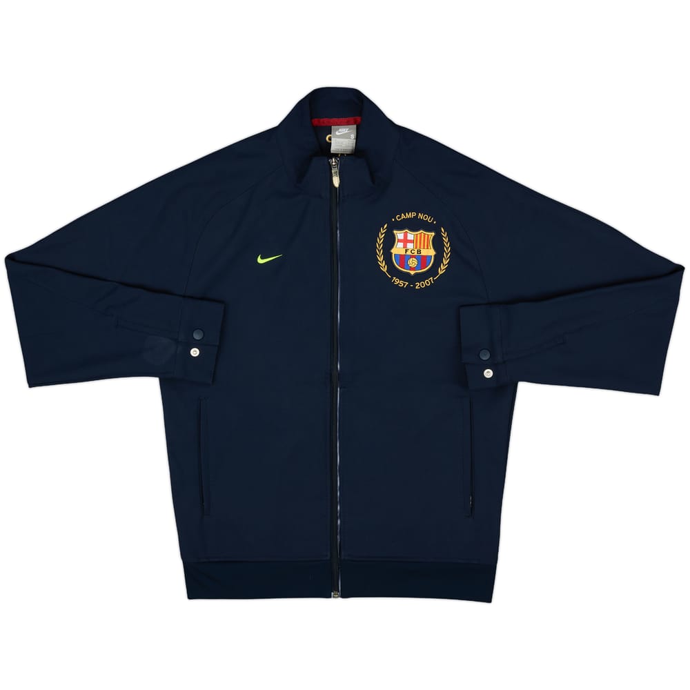 2007-08 Barcelona Nike Track Jacket - 8/10 - (S)