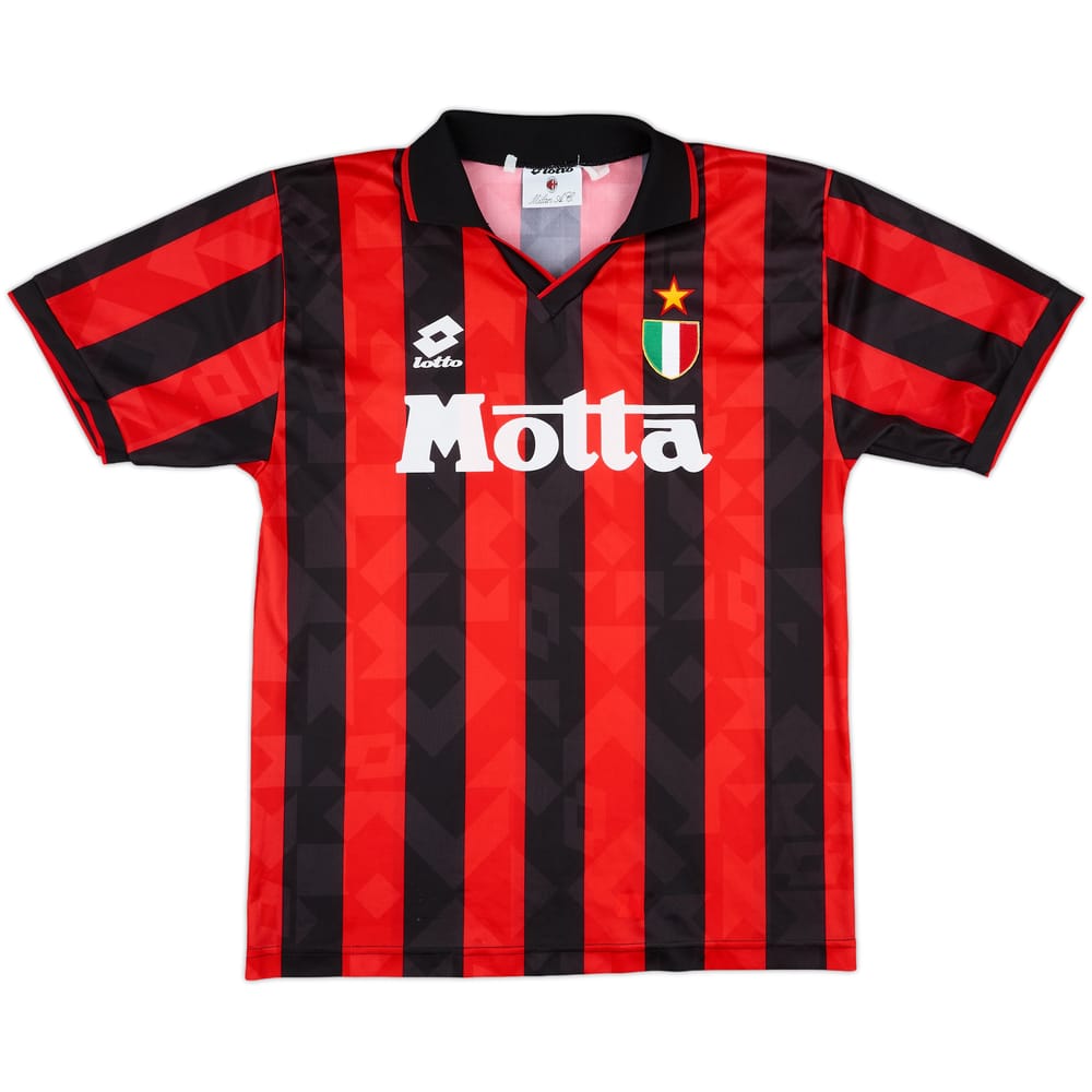 1994-95 AC Milan Home Shirt - 8/10 - (S)