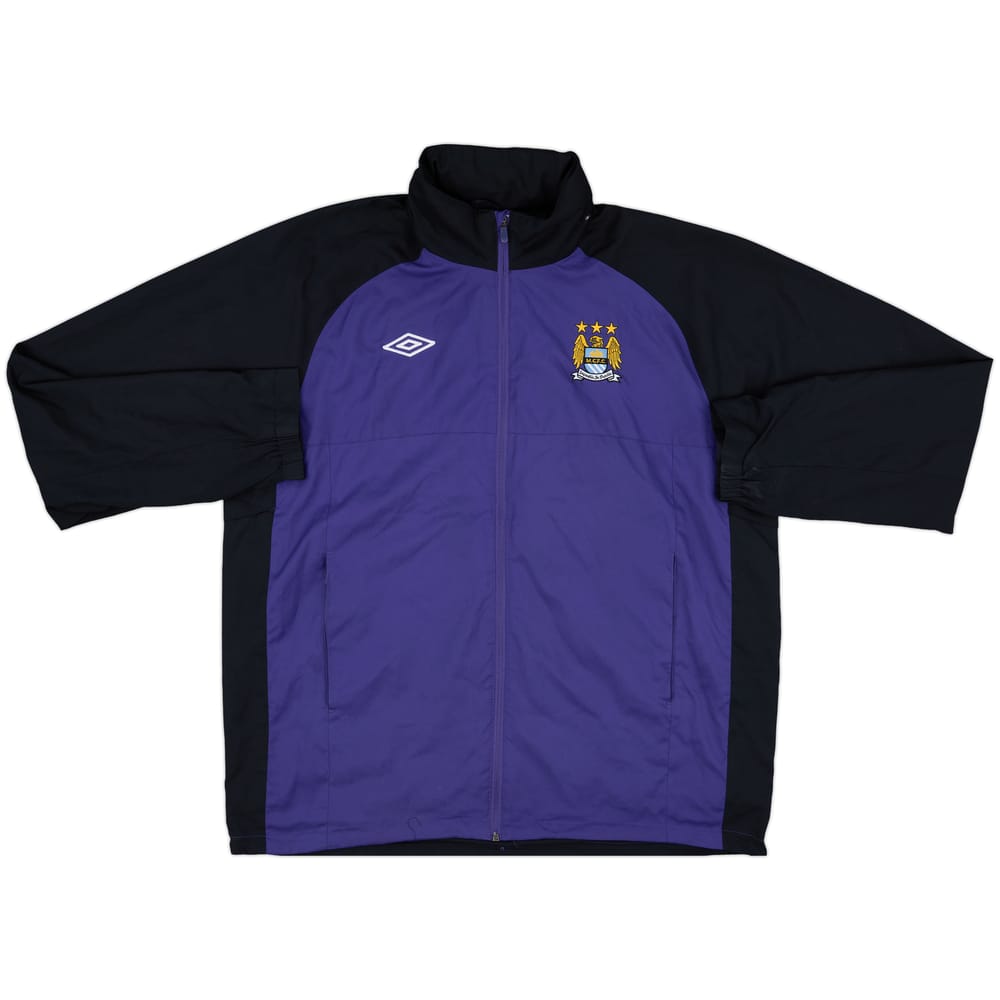2012-13 Manchester City Umbro Hooded Track Jacket - 7/10 - (XXL)