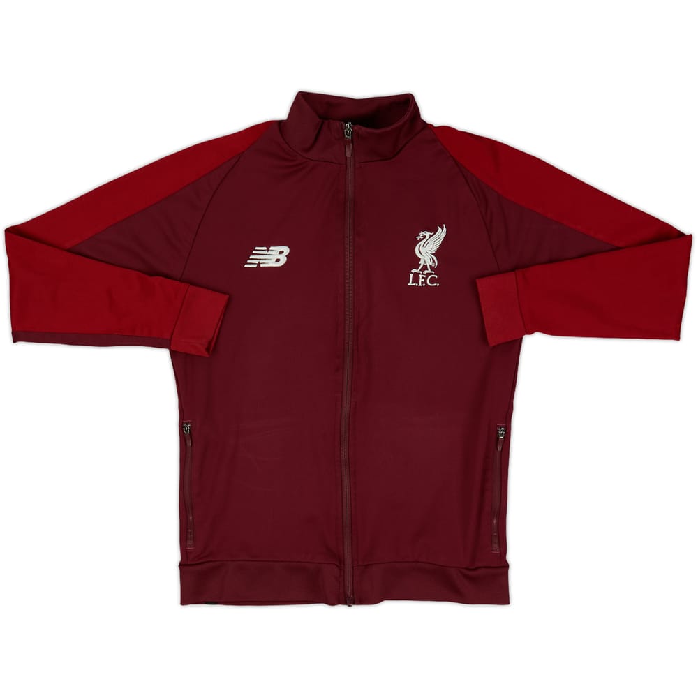 2018-19 Liverpool New Balance Track Jacket - 8/10 - (S.Boys)