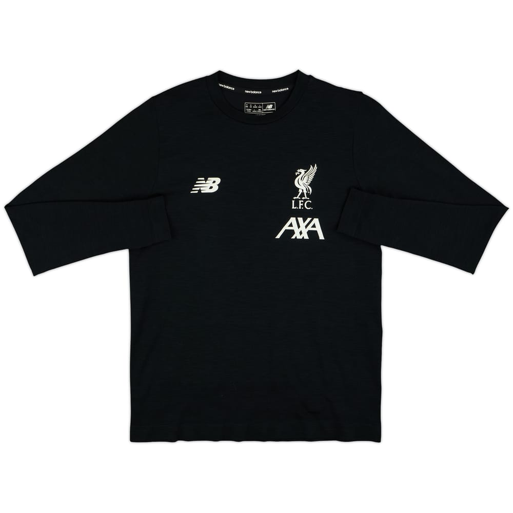 2019-20 Liverpool New Balance Training L/S Shirt - 8/10 - (M)