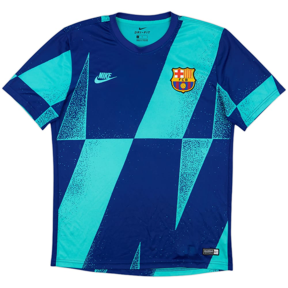 2019-20 Barcelona Nike Training Shirt - 8/10 - (M)