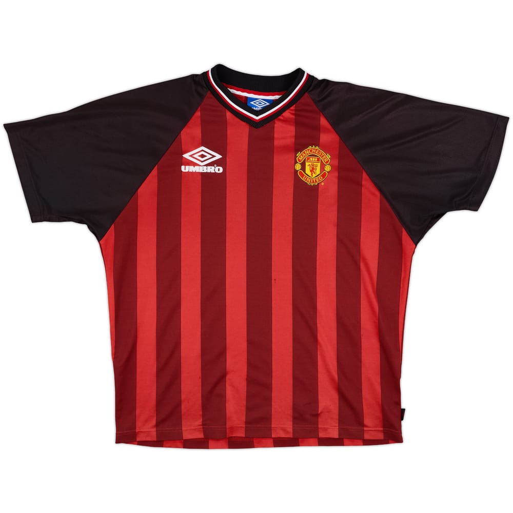 1998-99 Manchester United Umbro Training Shirt - 8/10 - (XL)