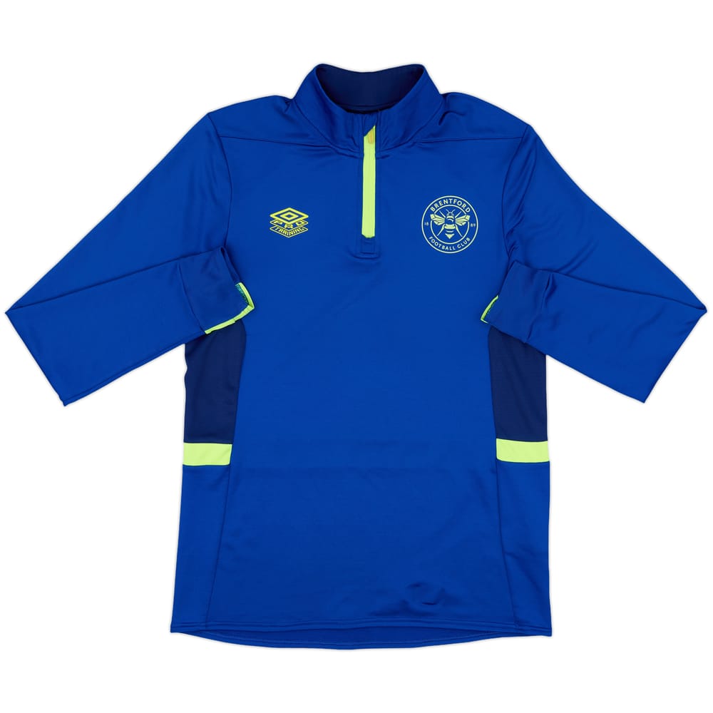 2022-23 Brentford Umbro 1/4 Zip Drill Top - 9/10 - (M)