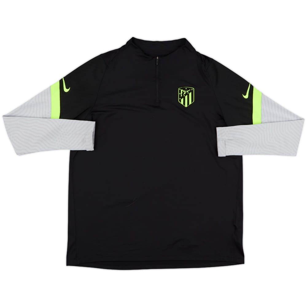2020-21 Atletico Madrid 1/4 Zip Drill Top - 10/10 - (XL)