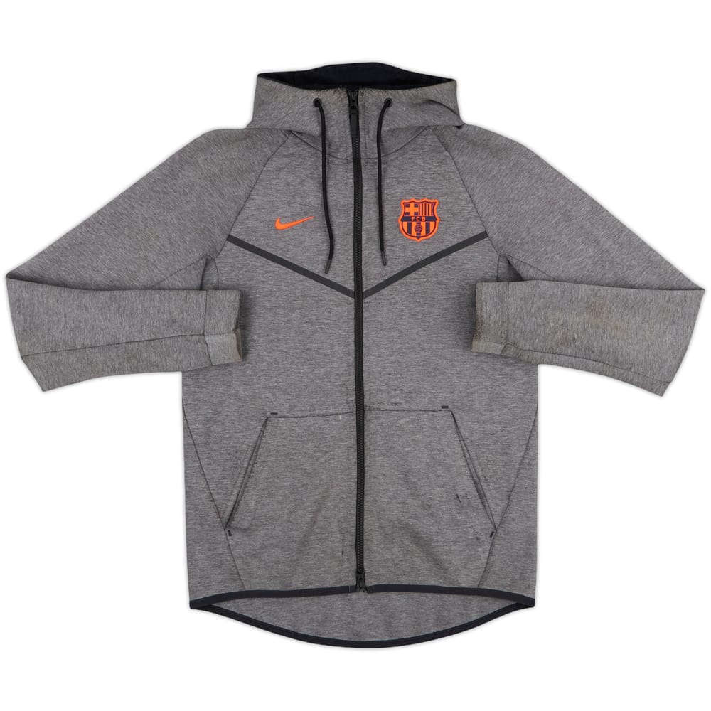 2018-19 Barcelona Nike Hooded Track Jacket - 5/10 - (S)