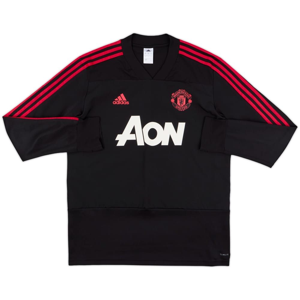 2018-19 Manchester United adidas Drill Top - 10/10 - (L)