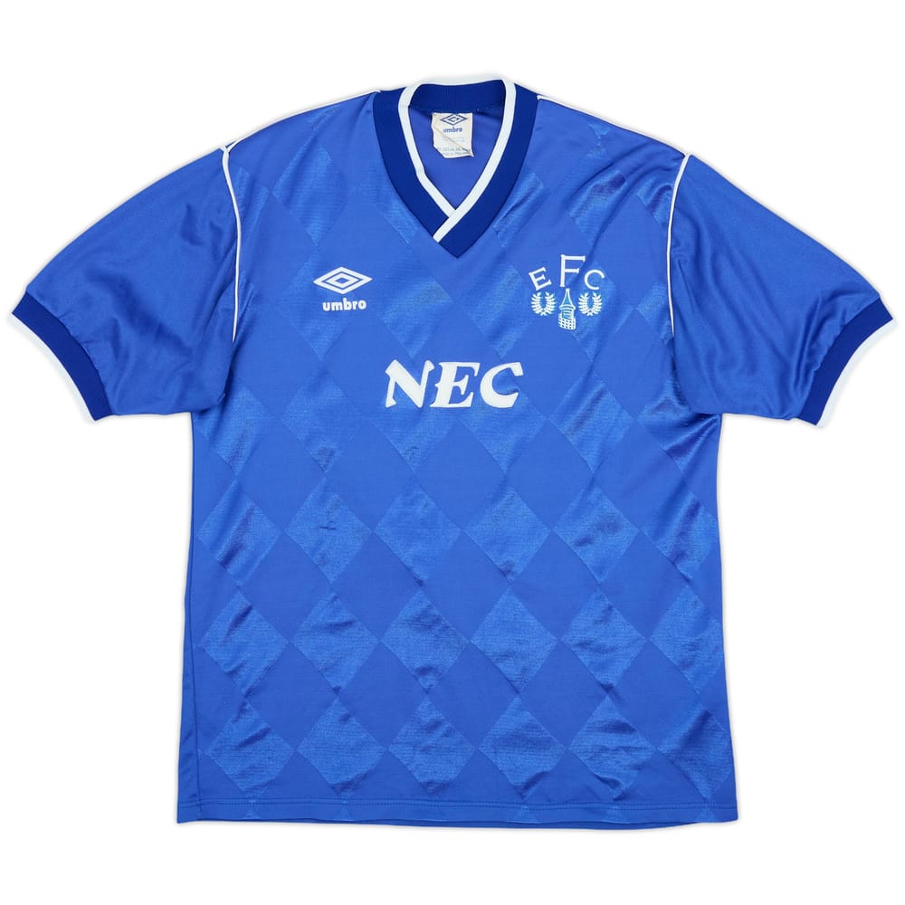 1986-89 Everton Home Shirt - 9/10 - (M)