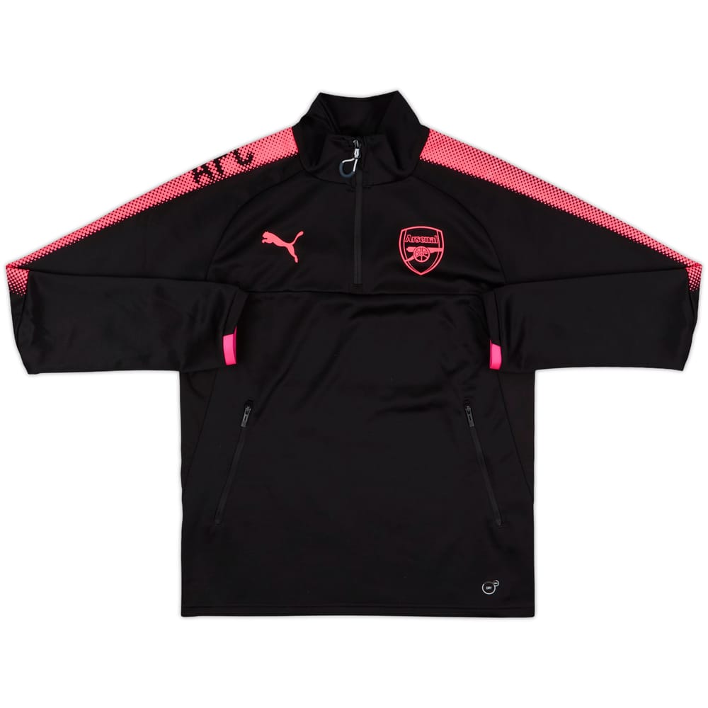 2017-18 Arsenal Puma 1/4 Zip Drill Top - 9/10 - (S)