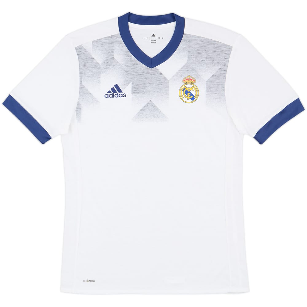 2016-17 Real Madrid adidas Cotton Tee - 8/10 - (S)