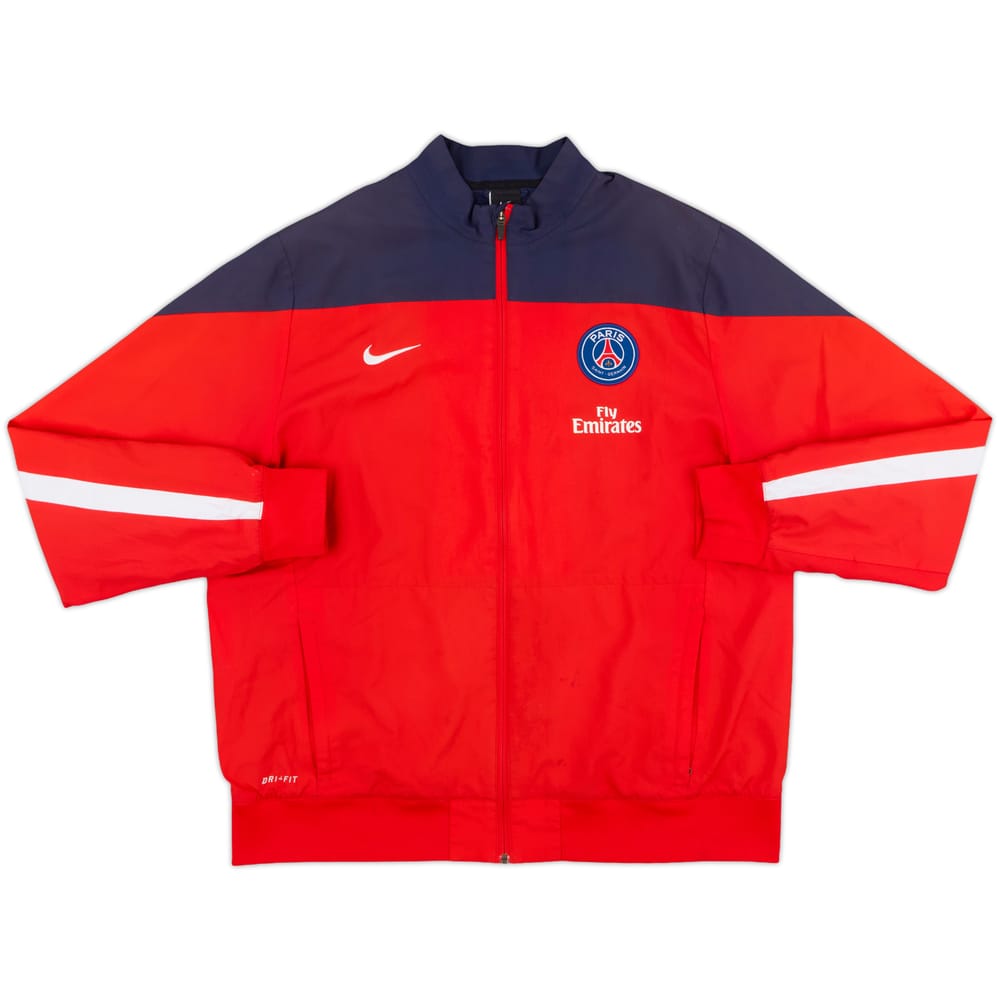 2014-15 Paris Saint-Germain Nike Track Jacket - 8/10 - (XL)