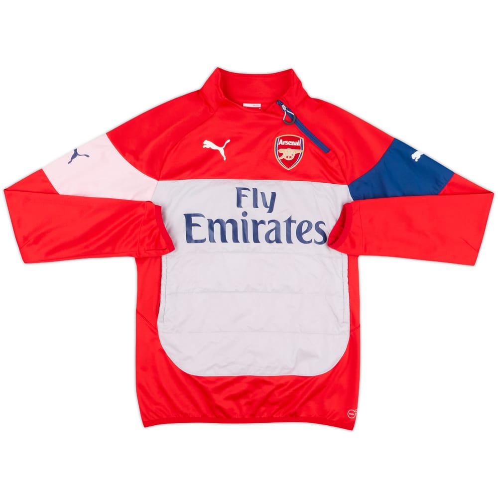 2014-15 Arsenal Puma 1/4 Zip Drill Top - 7/10 - (S)