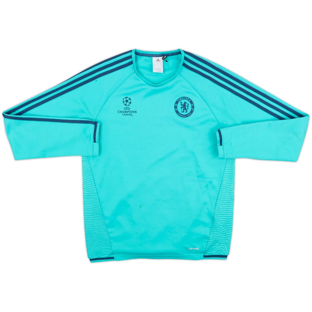 2021-22 Chelsea Nike 1/4 Zip Sweat Top - 10/10 - (M)