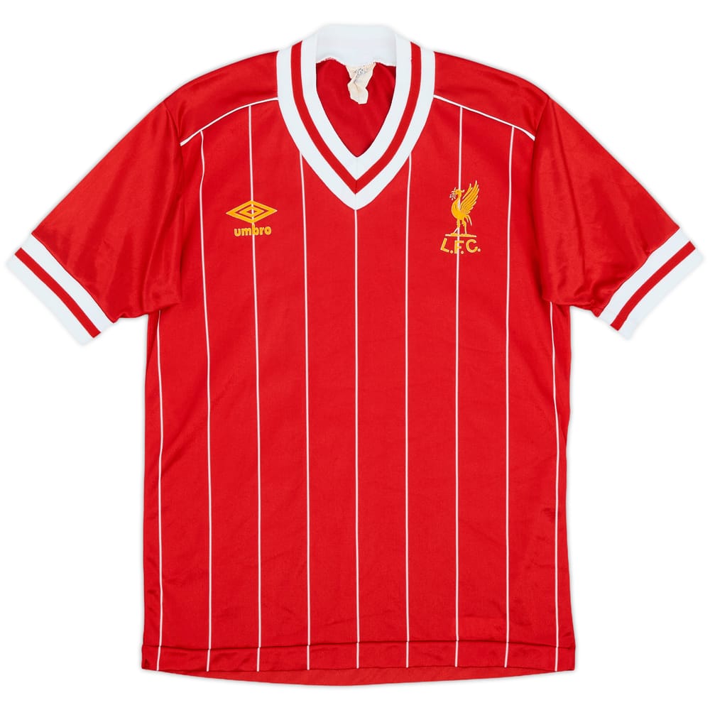 1982-85 Liverpool Home Shirt - 10/10 - (S)