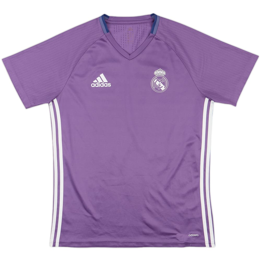 2016-17 Real Madrid adizero Training Shirt - 10/10 - (M)