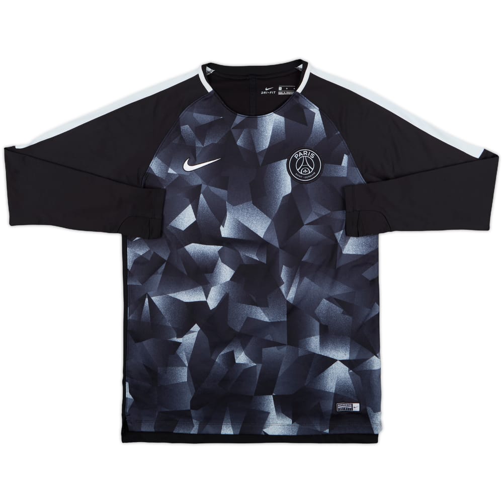 2017-18 Paris Saint-Germain Nike Sweat Top - 8/10 - (M)