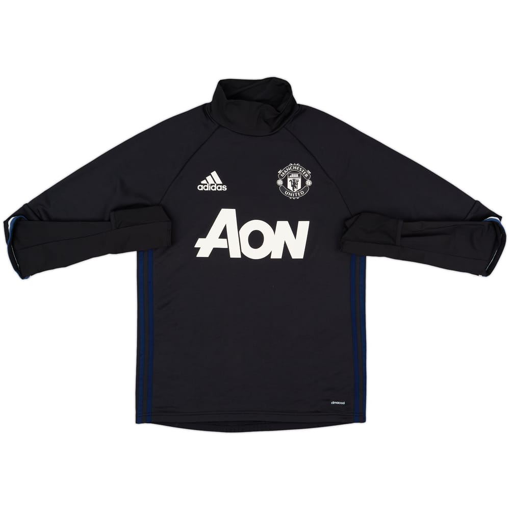 2016-17 Manchester United adidas Sweat Top - 8/10 - (S)