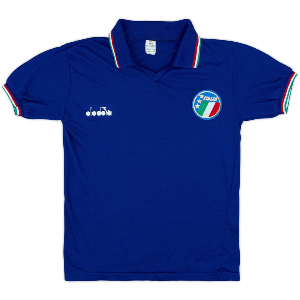 Camiseta de local de Italia 1986-91 - 10/10 - (L. Niños)