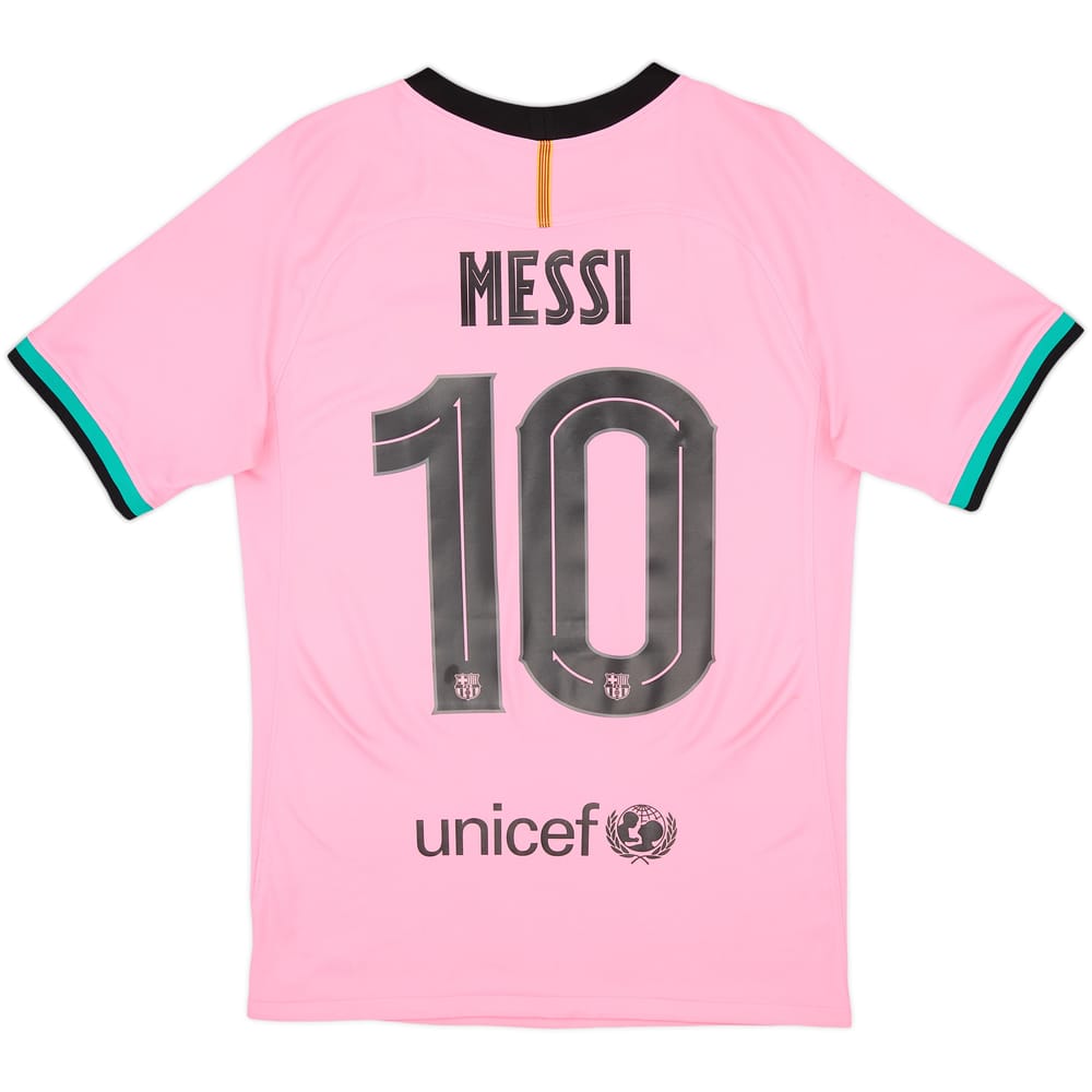 2020-21 Barcelona Tercera Camiseta Messi #10 - 7/10 - (S)
