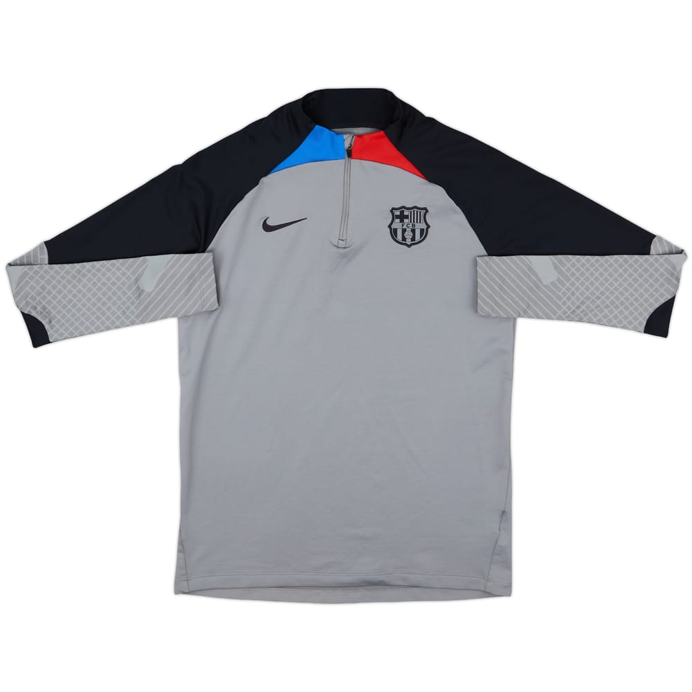 2021-22 Barcelona Nike 1/4 Zip Drill Top - 7/10 - (M)