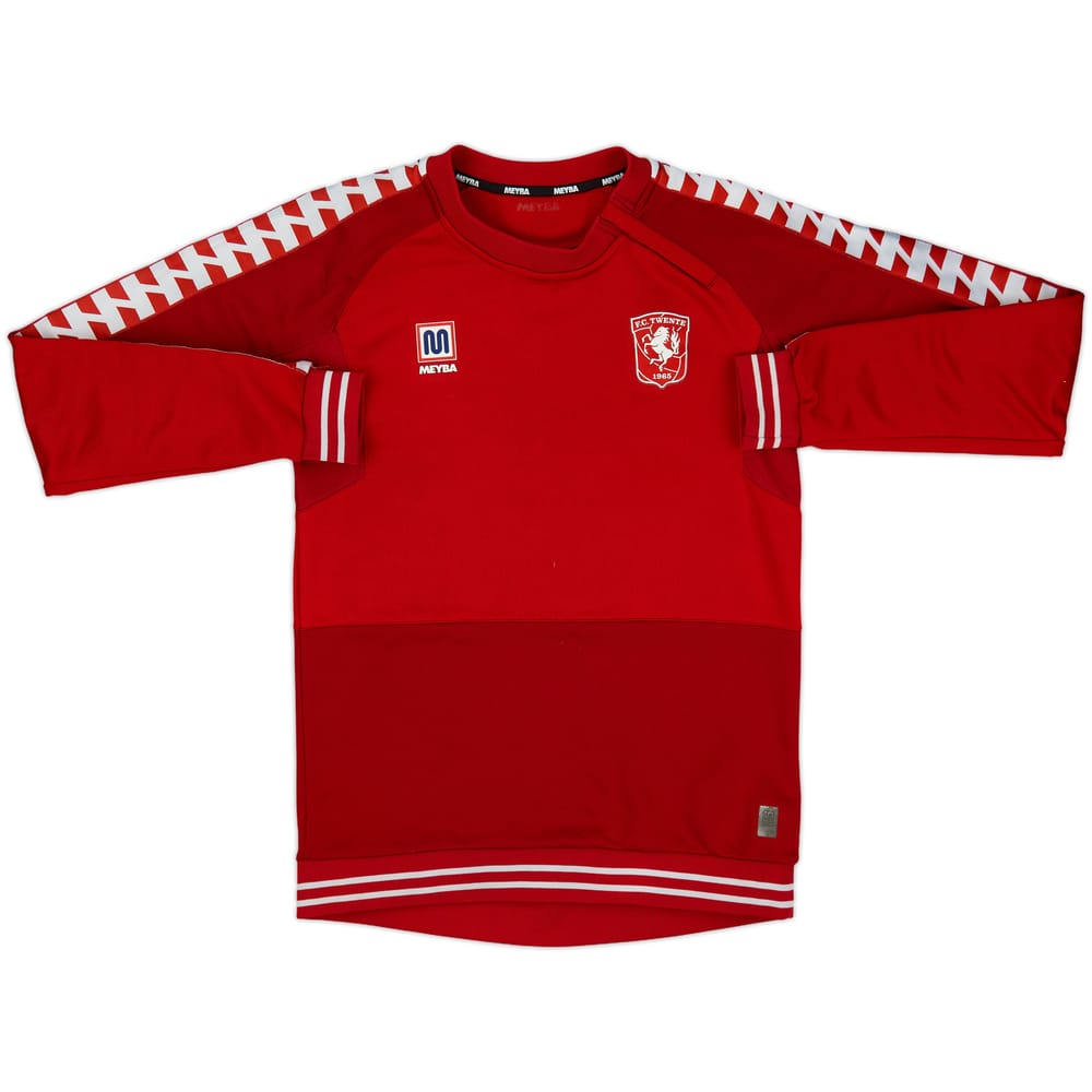 2021-22 FC Twente Meyba 1/4 Zip Sweat Top - 8/10 - (L)