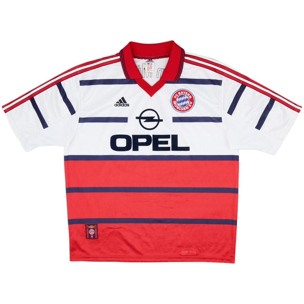 1998-00 Bayern Munich Camiseta Visitante - 5/10 - (XL)