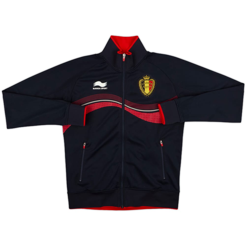 2012-13 Belgium Burrda Track Jacket - 8/10 - (S)