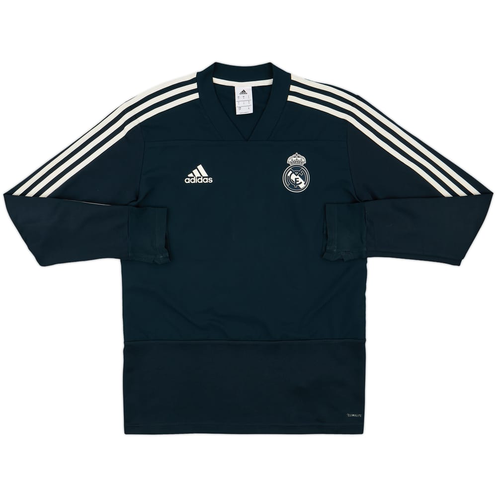 2018-19 Real Madrid adidas Drill Top - 5/10 - (S)