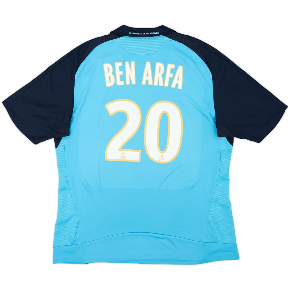 2008-09 Olympique Marseille Away Shirt Ben Arfa #20 - 9/10 - (XL)
