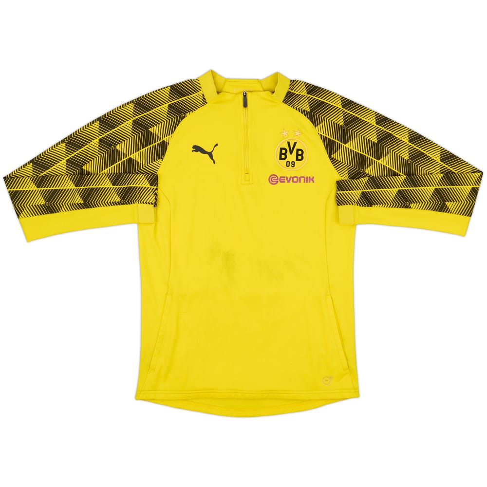 2017-18 Borussia Dortmund Puma 1/4 Zip Drill Top - 4/10 - (S)