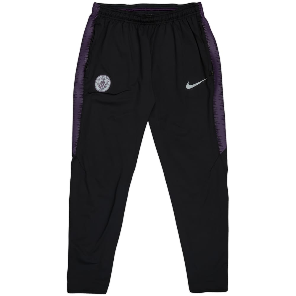 2018-19 Manchester City Nike Track Pants/Bottoms - 10/10 - (M)