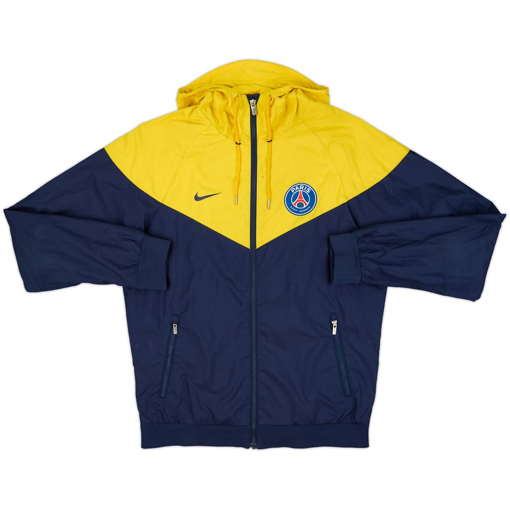 2017-18 Paris Saint-Germain Nike Hooded Track Jacket - 7/10 - (S)