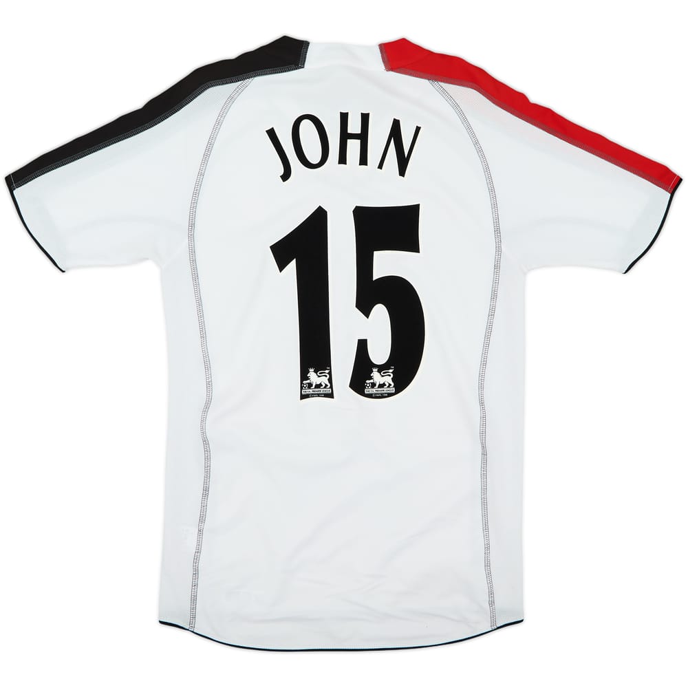 2005-06 Fulham Home Shirt John #15 - 6/10 - (S)