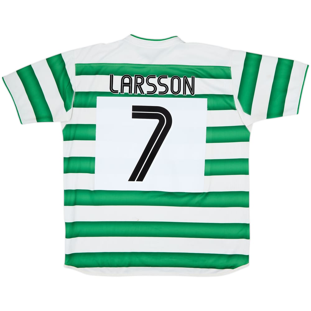 2003-04 Celtic Home Shirt Larsson #7 - 5/10 - (XL)