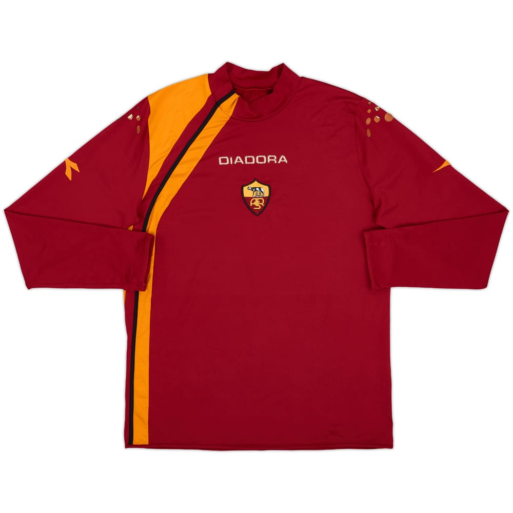 2005-06 Roma Home L/S Shirt - 5/10 - (L)