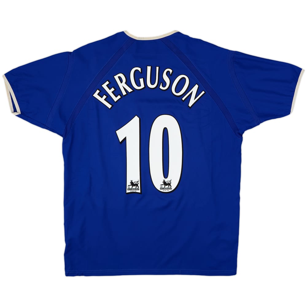 2003-04 Everton Home Shirt Ferguson #10 - 6/10 - (L)