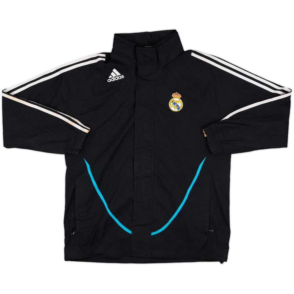 2008-09 Real Madrid adidas Hooded Track Jacket - 7/10 - (M)
