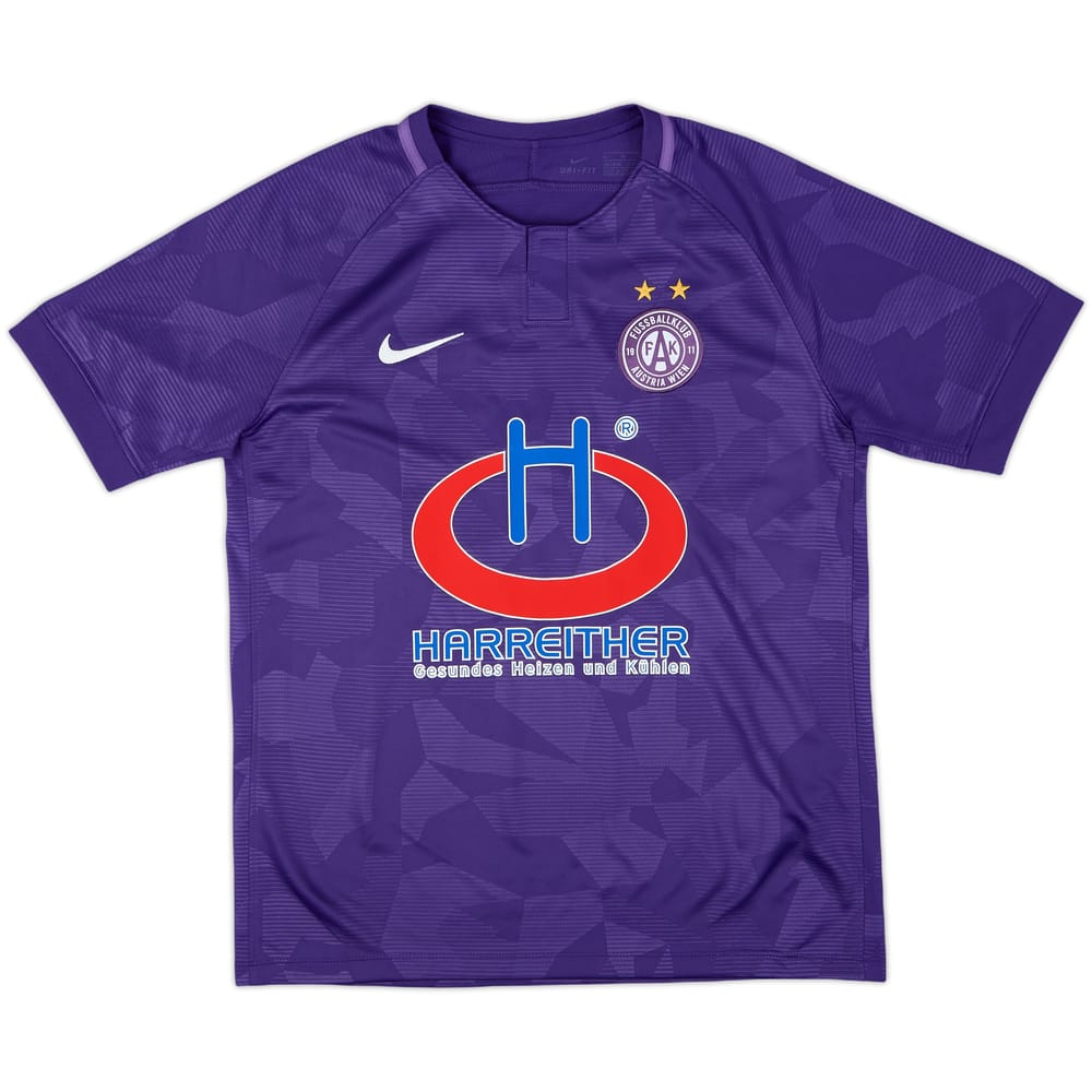 2019-20 Austria Wien Home Shirt - 8/10 - (XL.Boys)