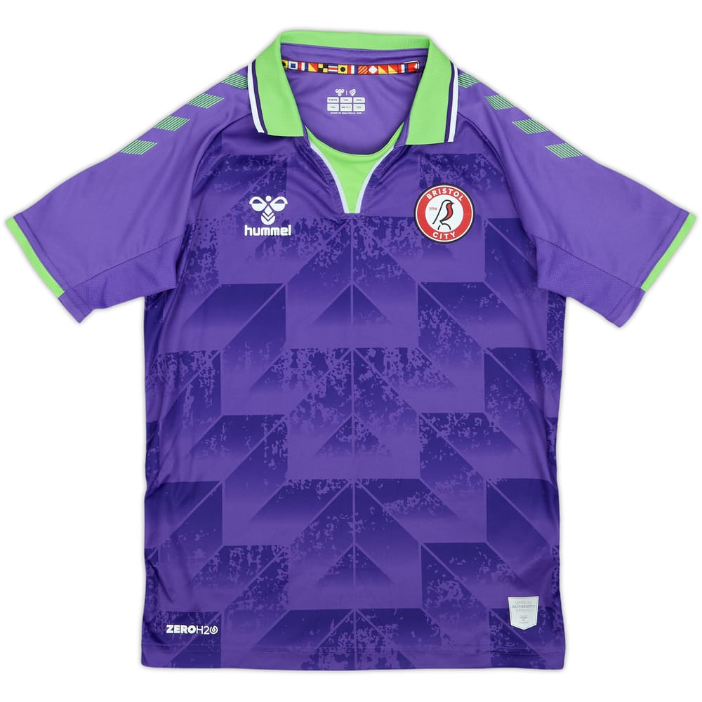 2020-21 Bristol City Away Shirt - 10/10 - (XL.Boys)