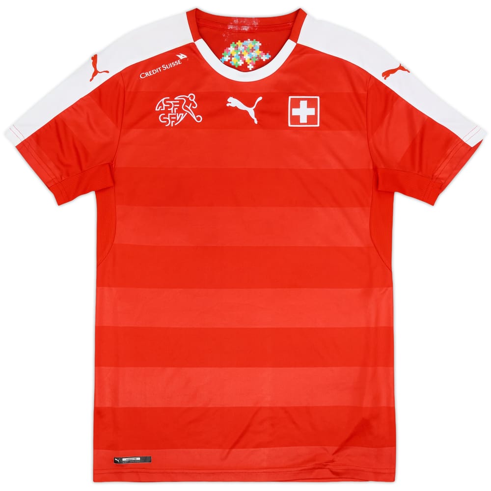 2016-17 Switzerland Home Shirt - 6/10 - (M)