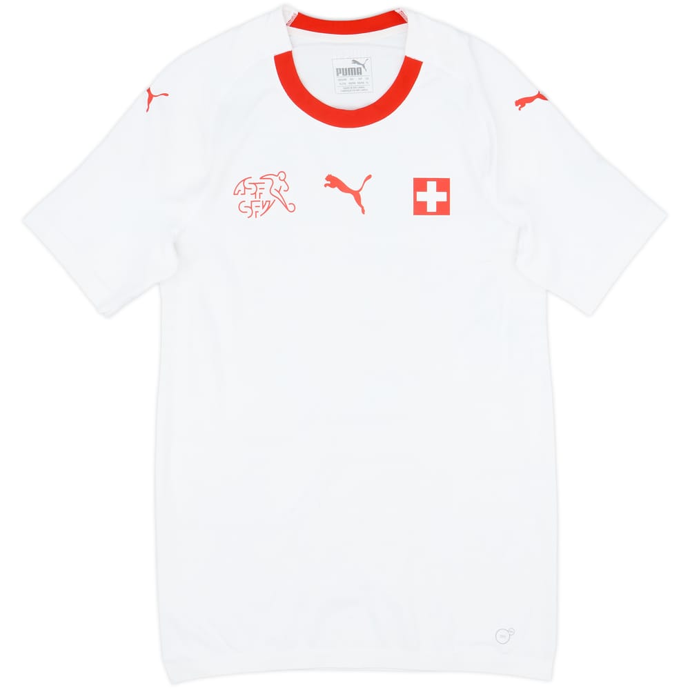 2018-20 Switzerland Authentic Away Shirt - 9/10 - (XL)