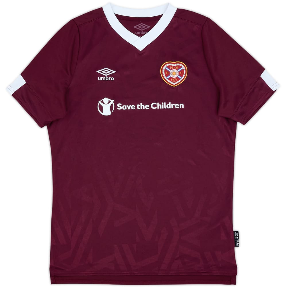 2019-20 Hearts Home Shirt - 8/10 - (XL.Boys)
