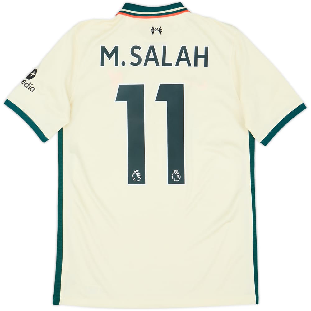 2021-22 Liverpool Away Shirt M.Salah #11 - 9/10 - (XL.Boys)