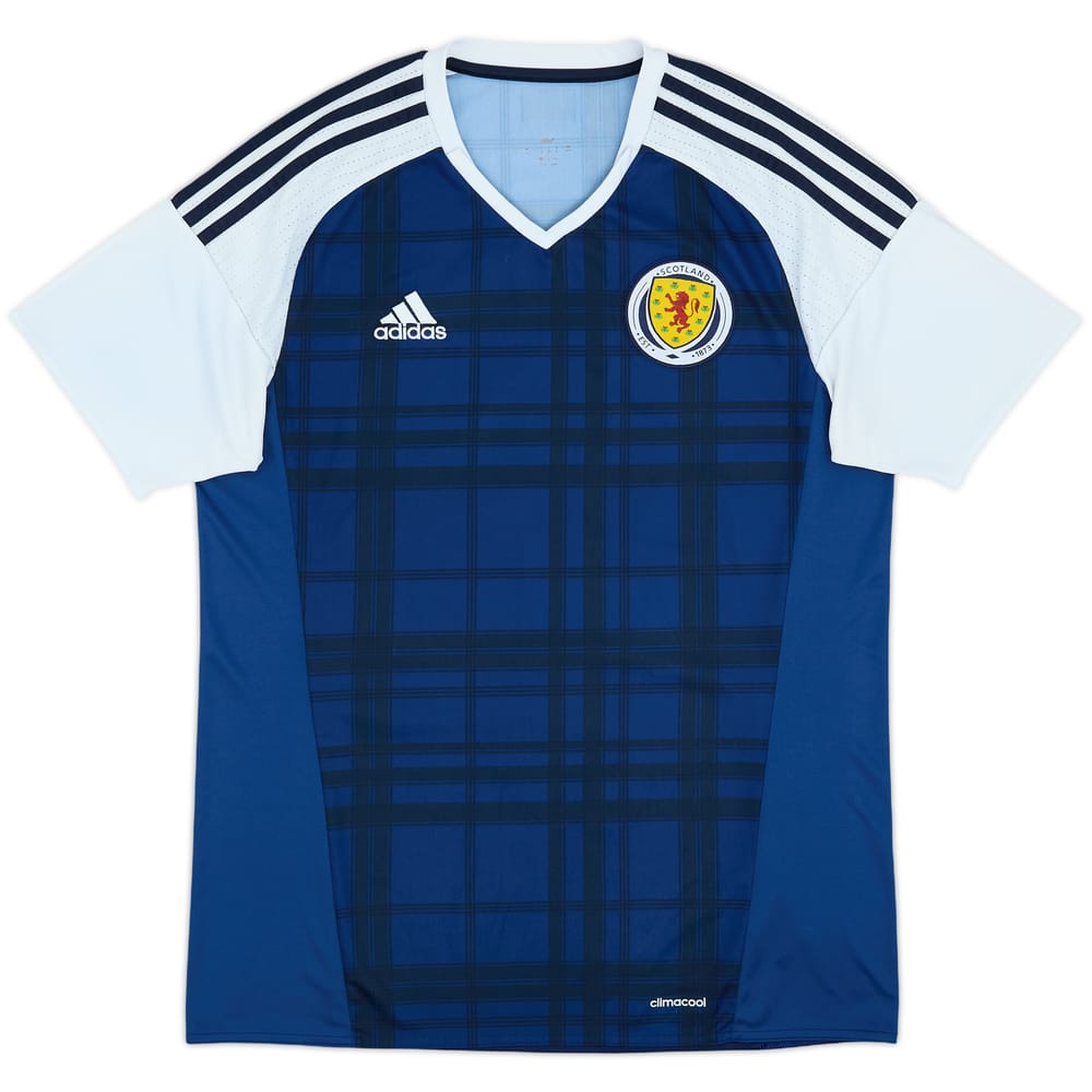 2015-17 Scotland Home Shirt - 8/10 - (M)