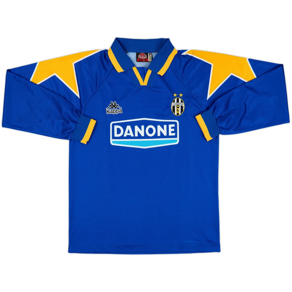 1994-95 Juventus Away L/S Shirt - 4/10 - (S)