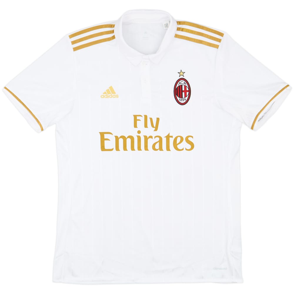 2016-17 AC Milan Away Shirt - 9/10 - (L)